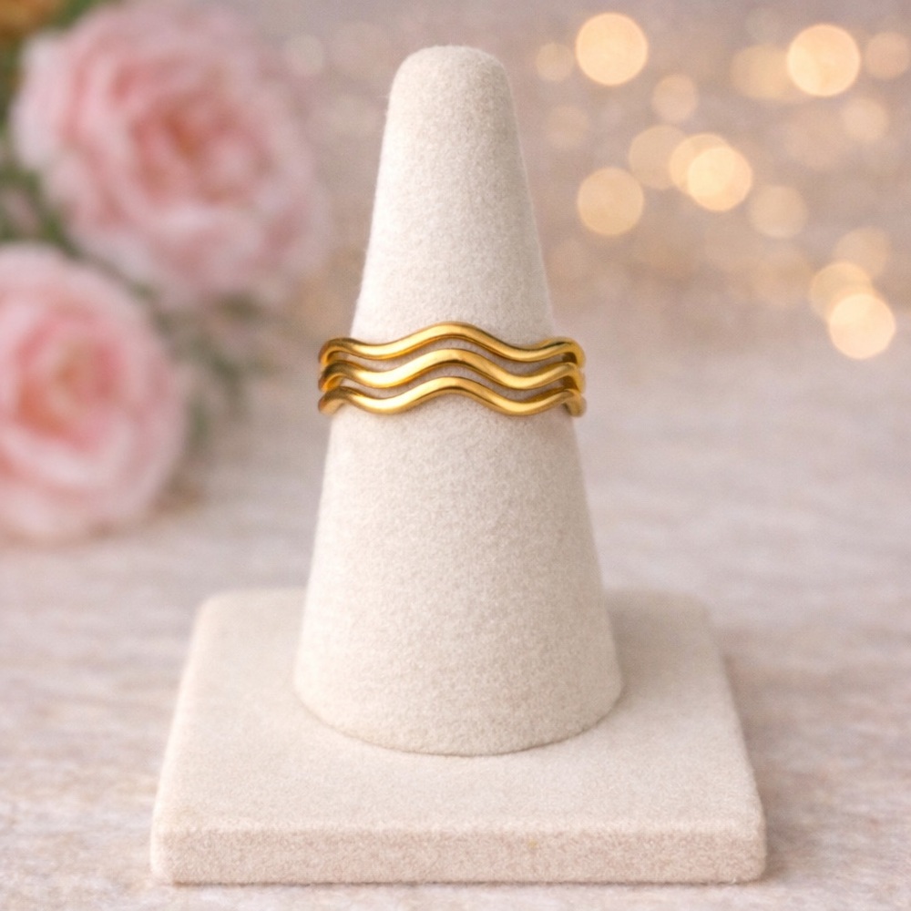 Atolea Ocean Ring - Size 8 - New w/ Dust Bag